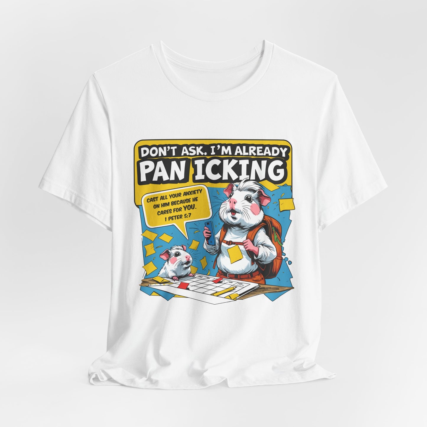 Guinea Pig Mom T-shirt Crisis Manager Planner Chaos Funny Survival List