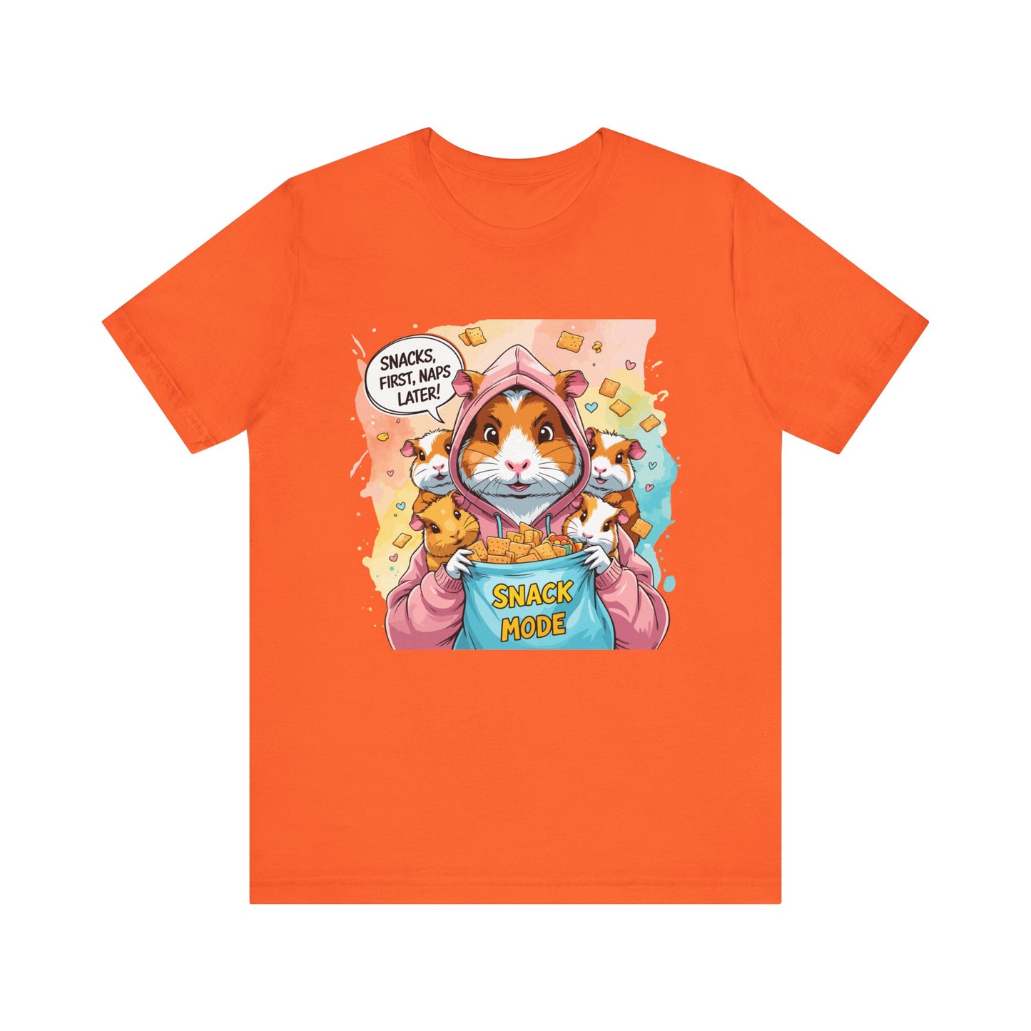 Guinea Pig Mom T-shirt, Snack Rescue Mission, Cozy Family Humor for Snack Lovers