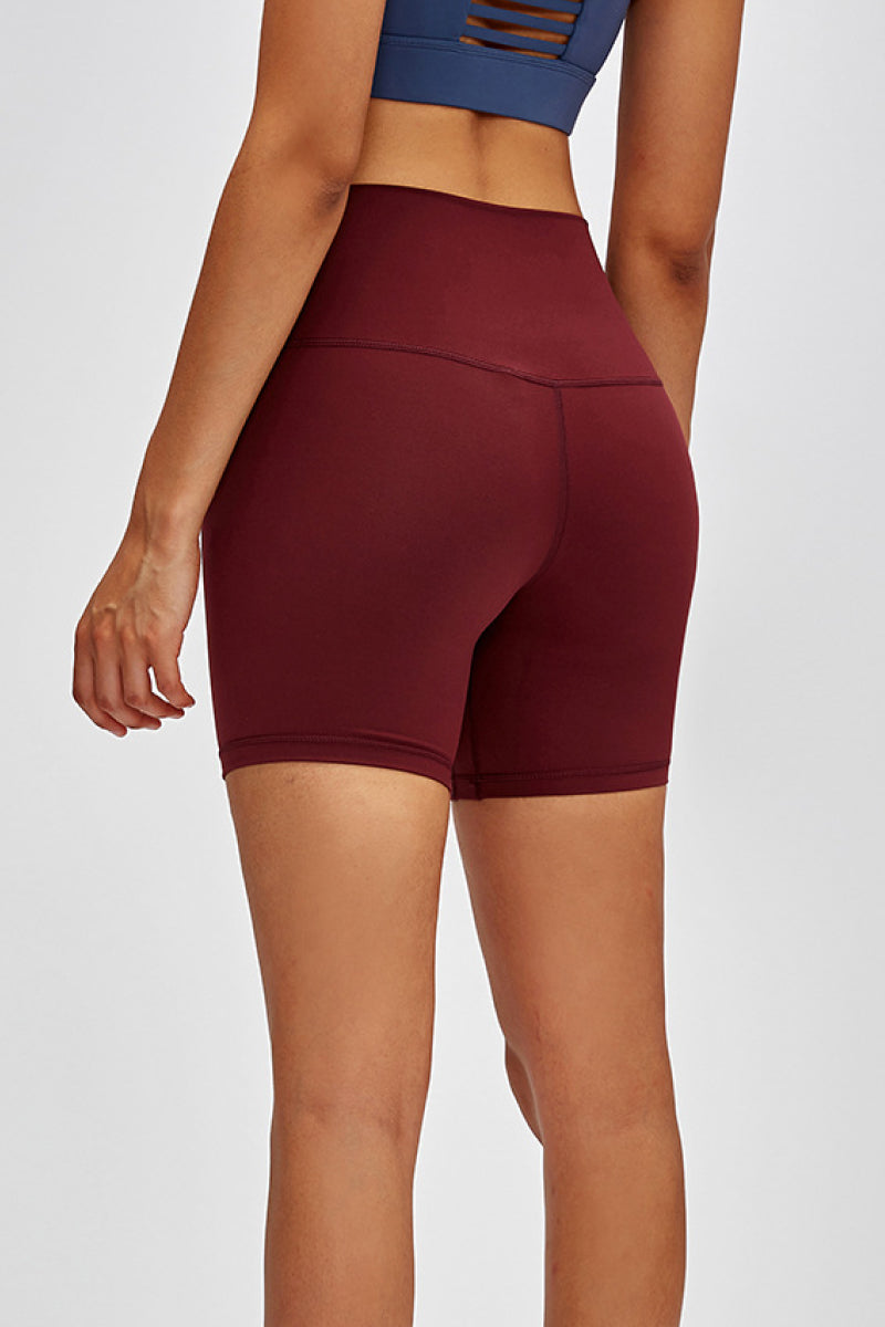 High Waist Training Shorts